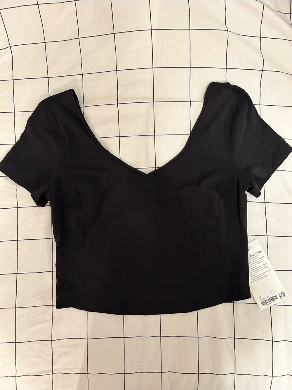 Lululemon Women’s Align Short Sleeve Top in Black